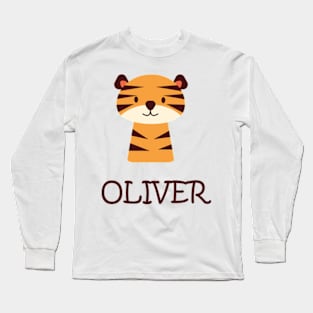 Oliver stickers Long Sleeve T-Shirt